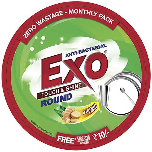 Exo Round Dishwash Bar, 500g Tub-0