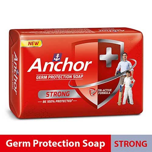 Anchor Germ Protection Soap Bar, 125g-0