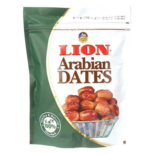 Lion Dates Arabian Seeded, 500g (Buy 1 Get 1 Free)-0