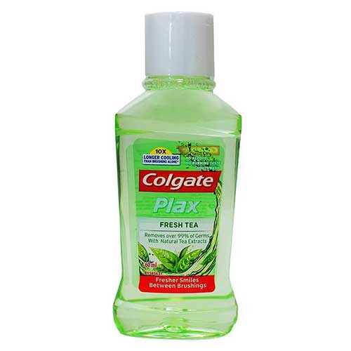 Colgate Plax Fresh Tea Mouth Wash - 60 ml -0