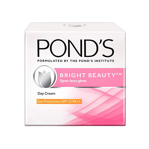 Ponds Bright Beauty Spot Less Glow Day Cream Sun Protection SPF 15PA++ 35g-0