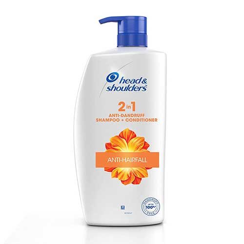 Head and Shoulders 2-in-1 Anti-Hairfall Anti-Dandruff Shampoo + Conditioner 650ml Buy 1 Get 1-0