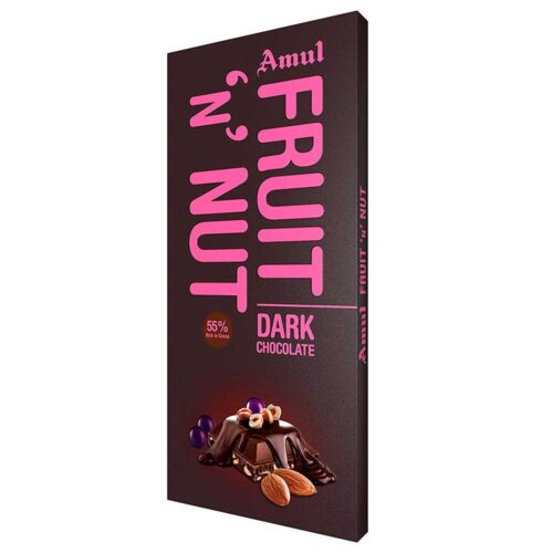 Amul Fruit N Nut Dark Chocolate 150g-0