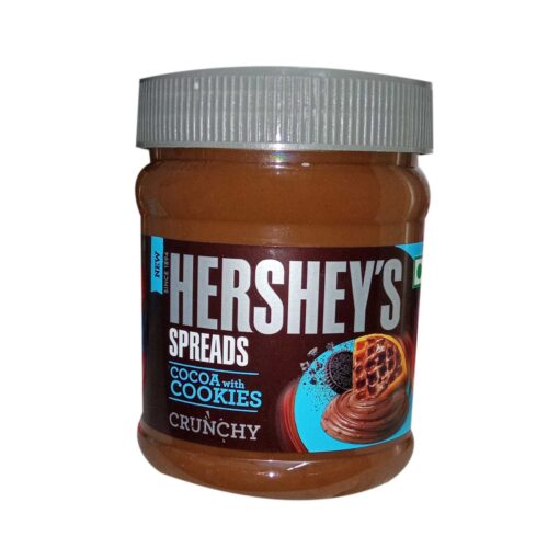 Hersheys Spreads Cocoa With Cookies Crunchy 350g-0