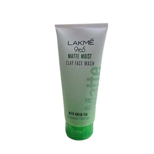 Lakme 9to5 Matte Moist Clay Face Wash With Green Tea 100g-0