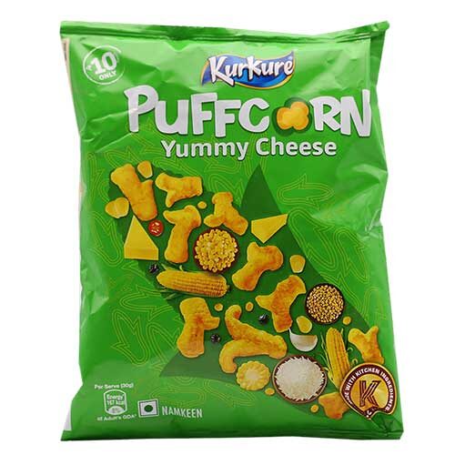 Kurkure - Puffcorn, Yummy Cheese, 28 g-0