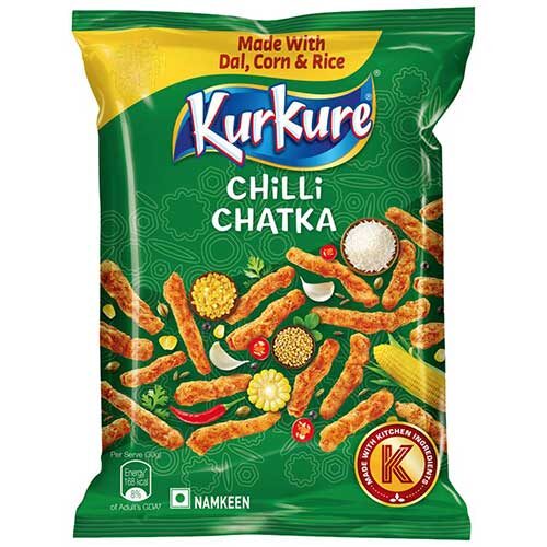 Kurkure - Chilli Chatka, 44g-0
