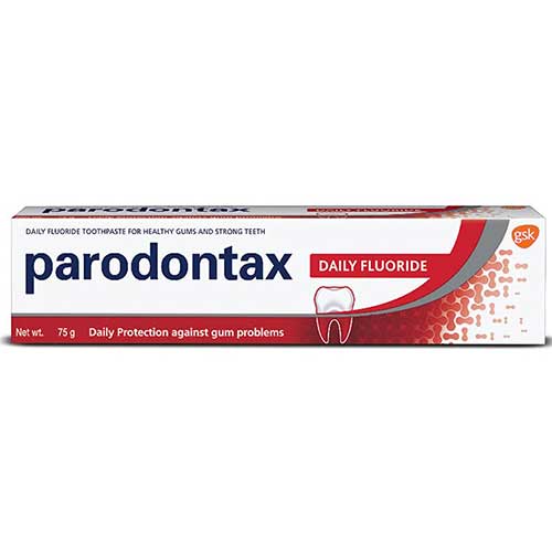 Parodontax Daily Fluoride Toothpaste For Daily Protection Against Gum Problems, 75 g-0