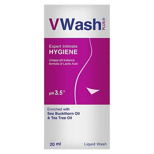 VWash Plus Expert Intimate Hygiene Wash, 20 ml,-0