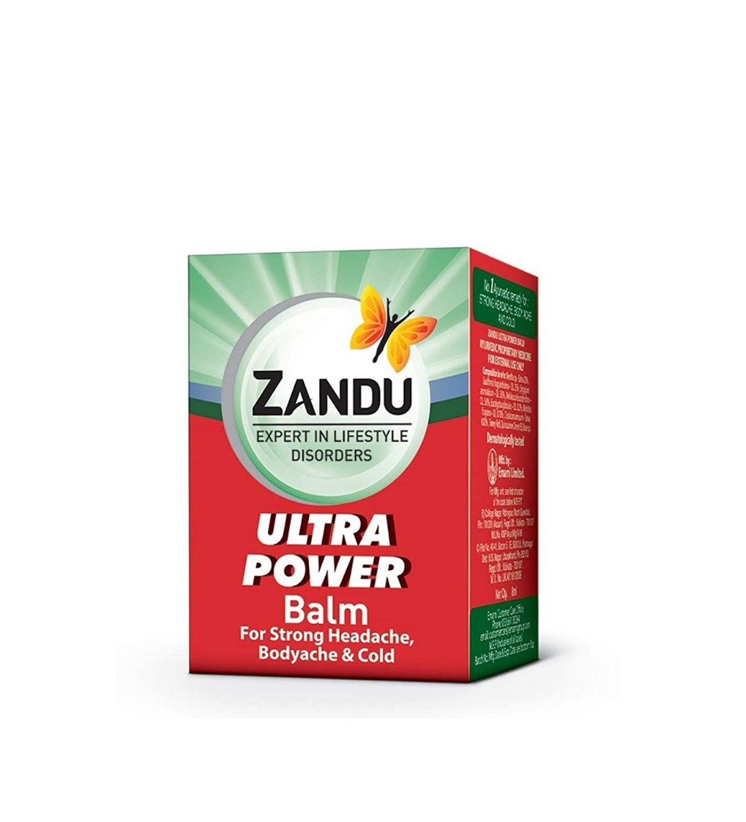 Zandu Balm Ultra Power - 8 ml-0