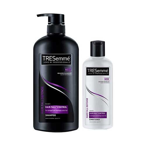 Tresemme Hair Fall Defense Shampoo, 580ml with Hair Fall Defense Conditioner, 190ml-0