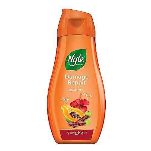 Nyle Naturals Damage Repair With Shikakai Papaya And Hibiscus Shampoo 180ml