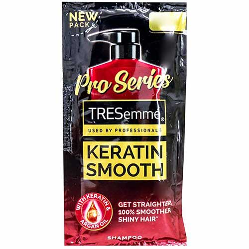 Tresemme Keratin Smooth Shampoo Sachet 8.5ml Pack of 15-0