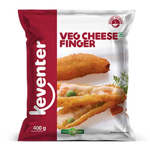 Keventer Frozen - Veg Cheese Finger, 400 g-0