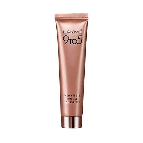 Lakme 9to5 Weightless Mousse Foundation, Honey Dew, 25 g-0
