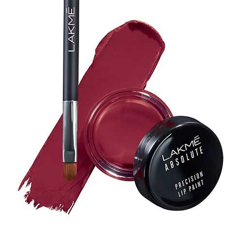 Lakme Absolute Precision Lip Paint, Matte Finish - Bold Crimson, 3g-0