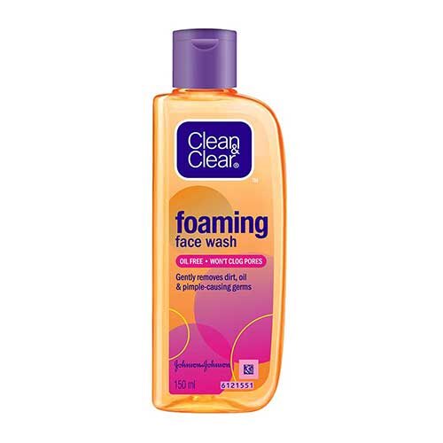 Clean & Clear Foaming Face Wash For Oily Skin, 150ml-0