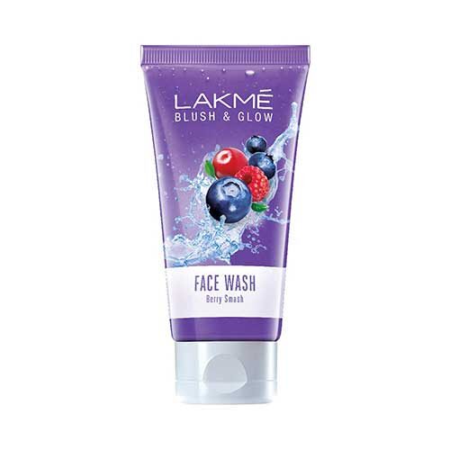 Lakme Blush & Glow Berry Smash Gel Face Wash With Berries Extracts, 100g-0