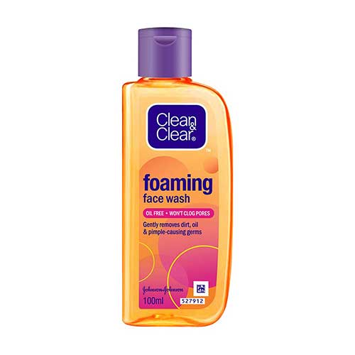 Clean & Clear Foaming Face Wash, 100ml-0