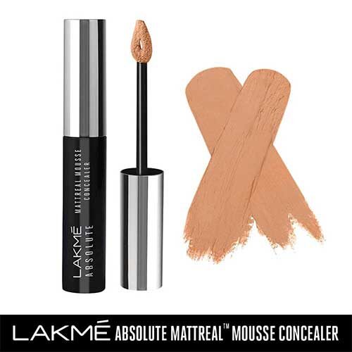 Lakme Absolute Mattereal Mousse Concealer, Sand, 9 g-0
