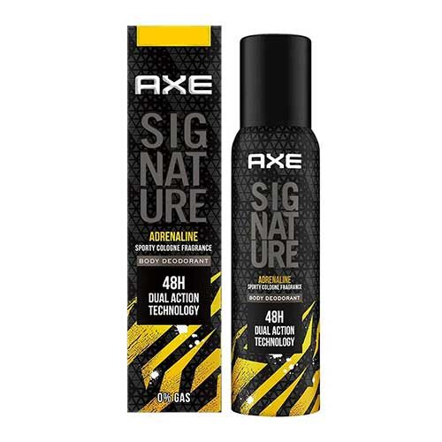 Axe Signature Adrenaline No Gas Body Deodorant,122ml-0