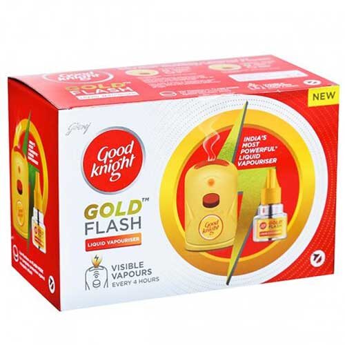 Good Knight Gold Flash Machine Plus Refill(45 ml)-0