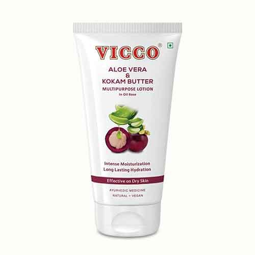 Vicco Aloe Vera and Kokam Butter Multipurpose Lotion in Oil Base, 50ml-0