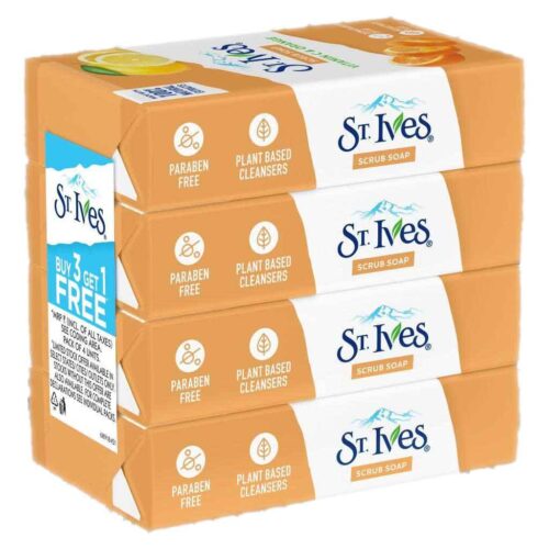 St Ives Vitamin C & Orange 100gx4-12605
