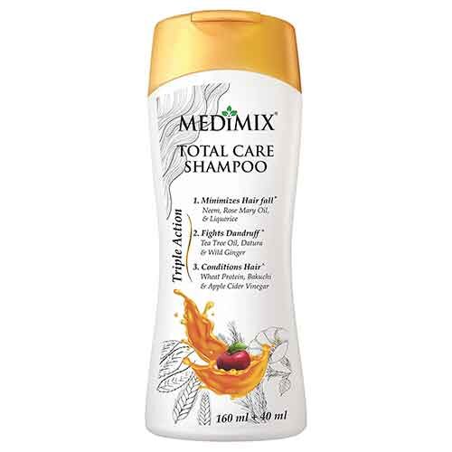Medimix Total Care Shampoo Triple action, 160ml -0