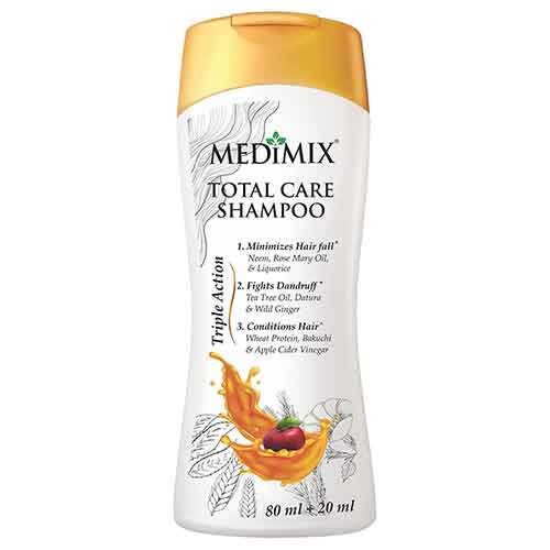 Medimix Total Care Shampoo Triple action, 80ml -0