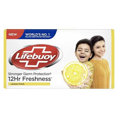 Lifebuoy Lemon Fresh Soap Bar, 100g-0