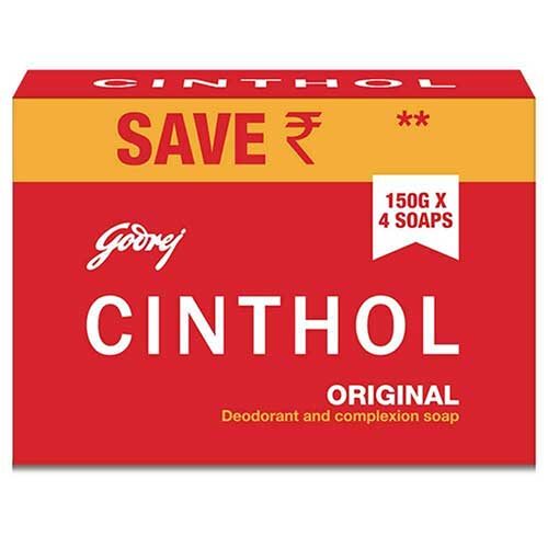 Godrej Cinthol Original Soap Bar, 4x150g-0