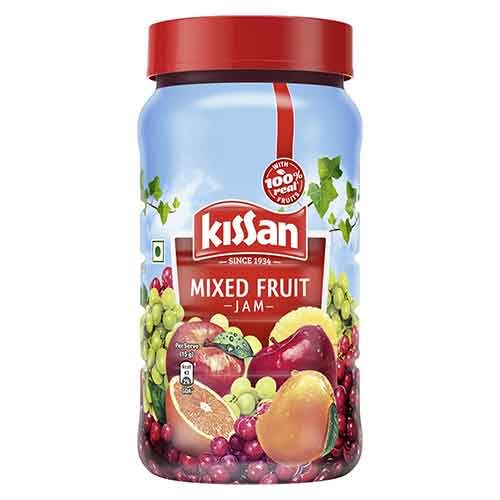 Kissan Mixed Fruit Jam Bottle,1Kg-0