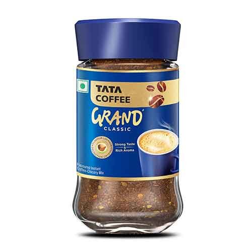 Tata Coffee Grand Instant Coffee, 50g Jar-0