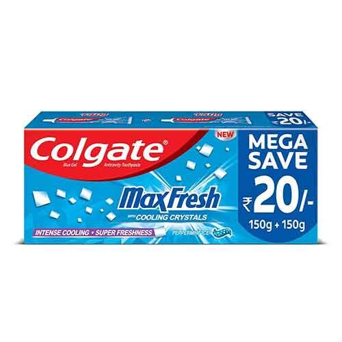Colgate MaxFresh 300g (150g x 2, Pack of 2) Toothpaste-0