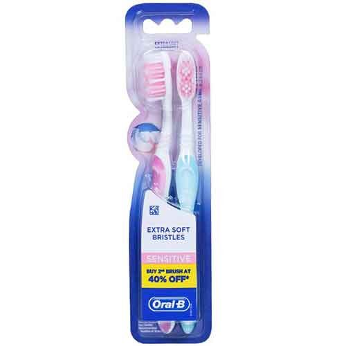Oral b extra soft toothbrush,2N(Color May Vary)-0