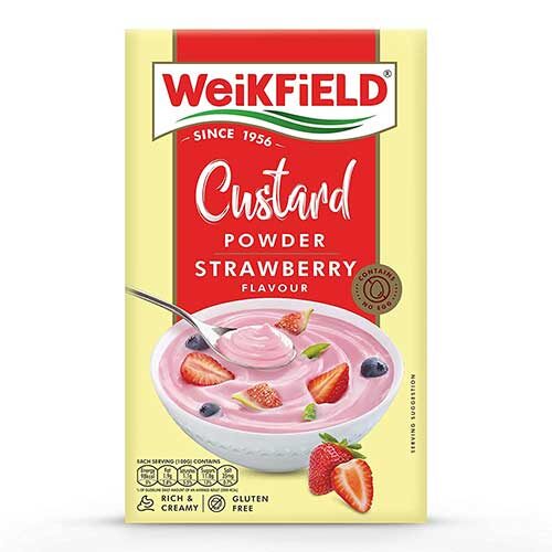 Weikield Custard Powder Strawberry 75g-0