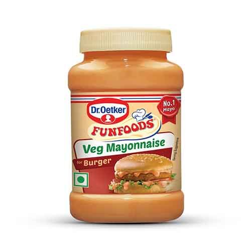 Dr.Oetker Funfoods Veg Mayonnaise Burger 250g-0