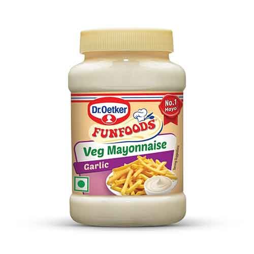 D.Oetker Funfoods Veg Mayonnaise Garlic, 250g-0