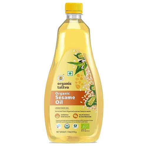 Organic Tattva Sesame Oil, 1L-0