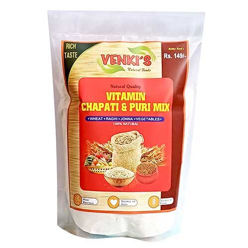 Venki's Instant Vitamin Chapati & Puri Mix, 1Kg-0