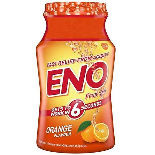 Eno Orange Flavour, 100g Bottle-0