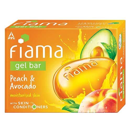 Fiama Gel Bar Peach & Avocado Soap Bar, 125g-0