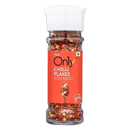 Only Chilli Flakes, 34g-0