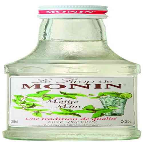 Monin Mojito Mint Syrup Bottle 250ml