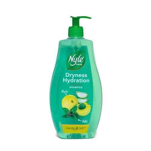 Nyle Naturals Dryness Hydration Shampoo With Tulsi Amla Shampoo 400ml