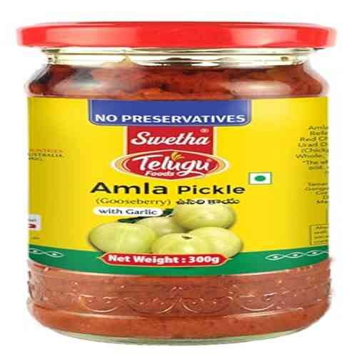 Swetha Telugu Foods Amla Pickle 300g