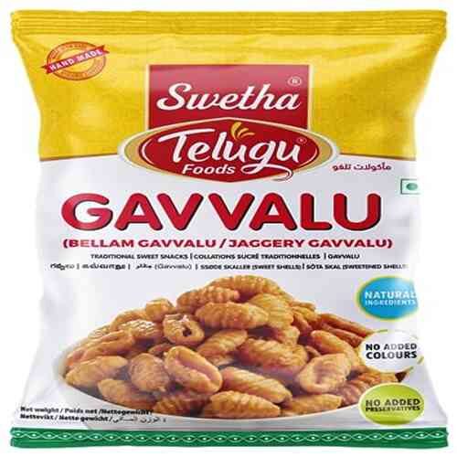 Swetha Telugu Foods Bellam Gavvalu 150g