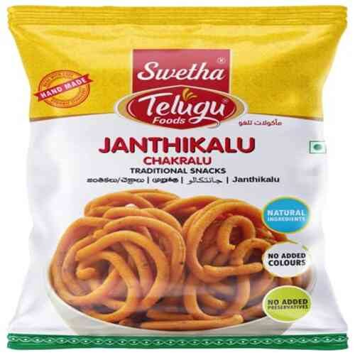 Swetha Telugu Foods Janthikalu Chekkidalu 150g