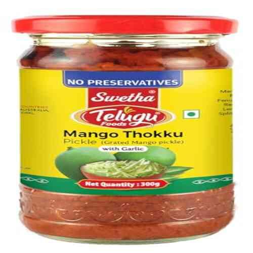 Swetha Telugu Foods Mango Thokku Pickle 300g